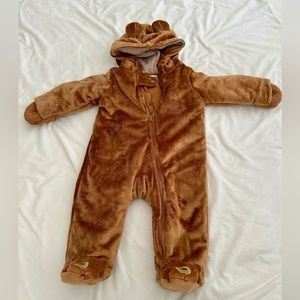 6m baby bear suit, perfect for cold weather